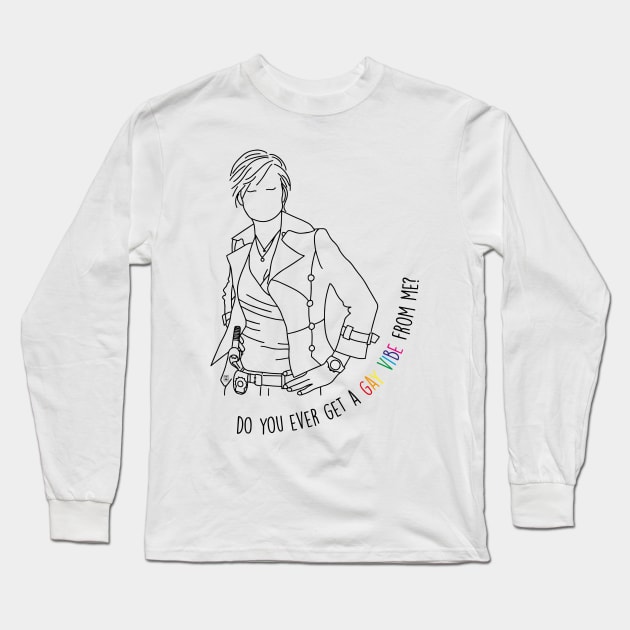 Gay vibe Long Sleeve T-Shirt by Gabi Veiga